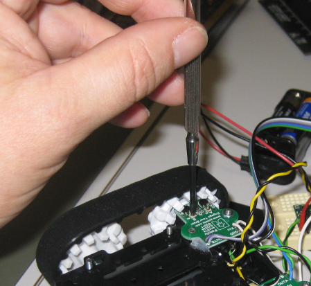Adjusting with the Potentiometer