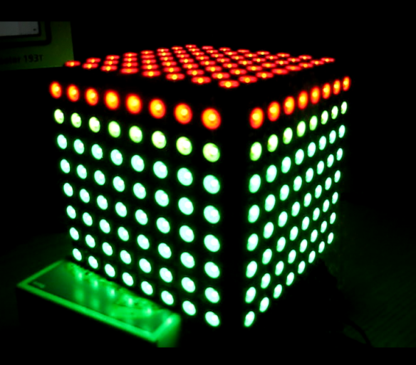 Bare LED Cube