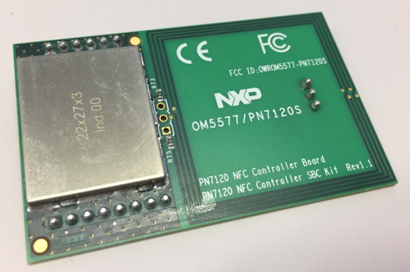 NFC Controller Board Top Side